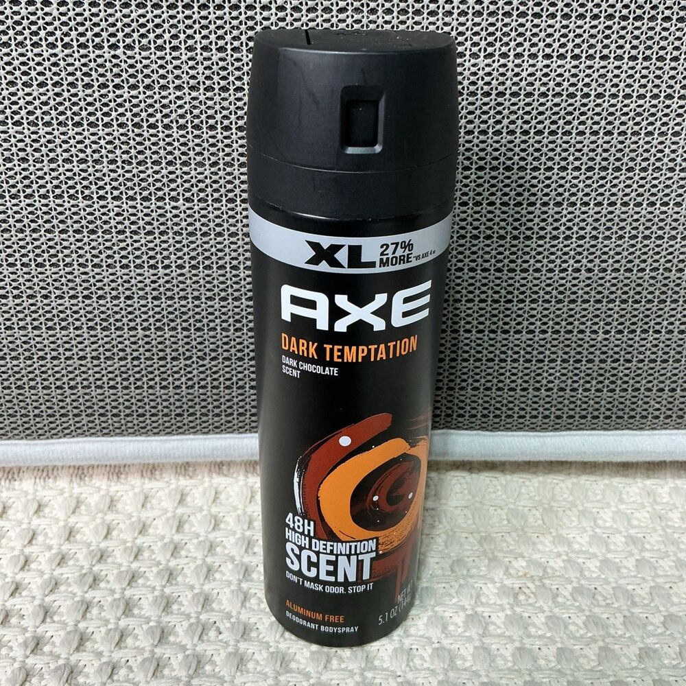 Axe Aluminum Free Deodorant Body Spray Dark Temptation Irresistibly Fresh 5.1 oz